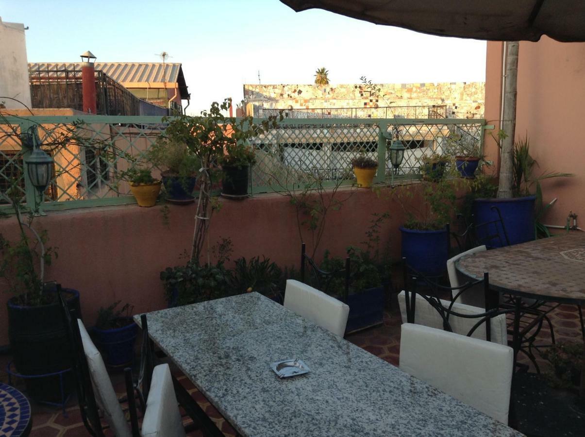 Hotel Faouzi Marrakesch Exterior foto